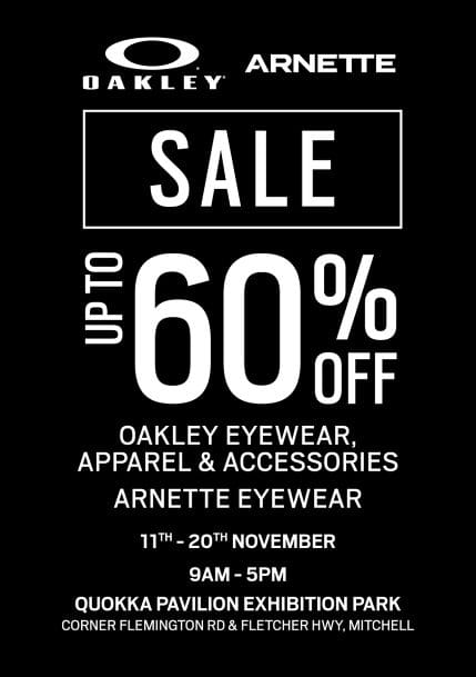 Oakley sale