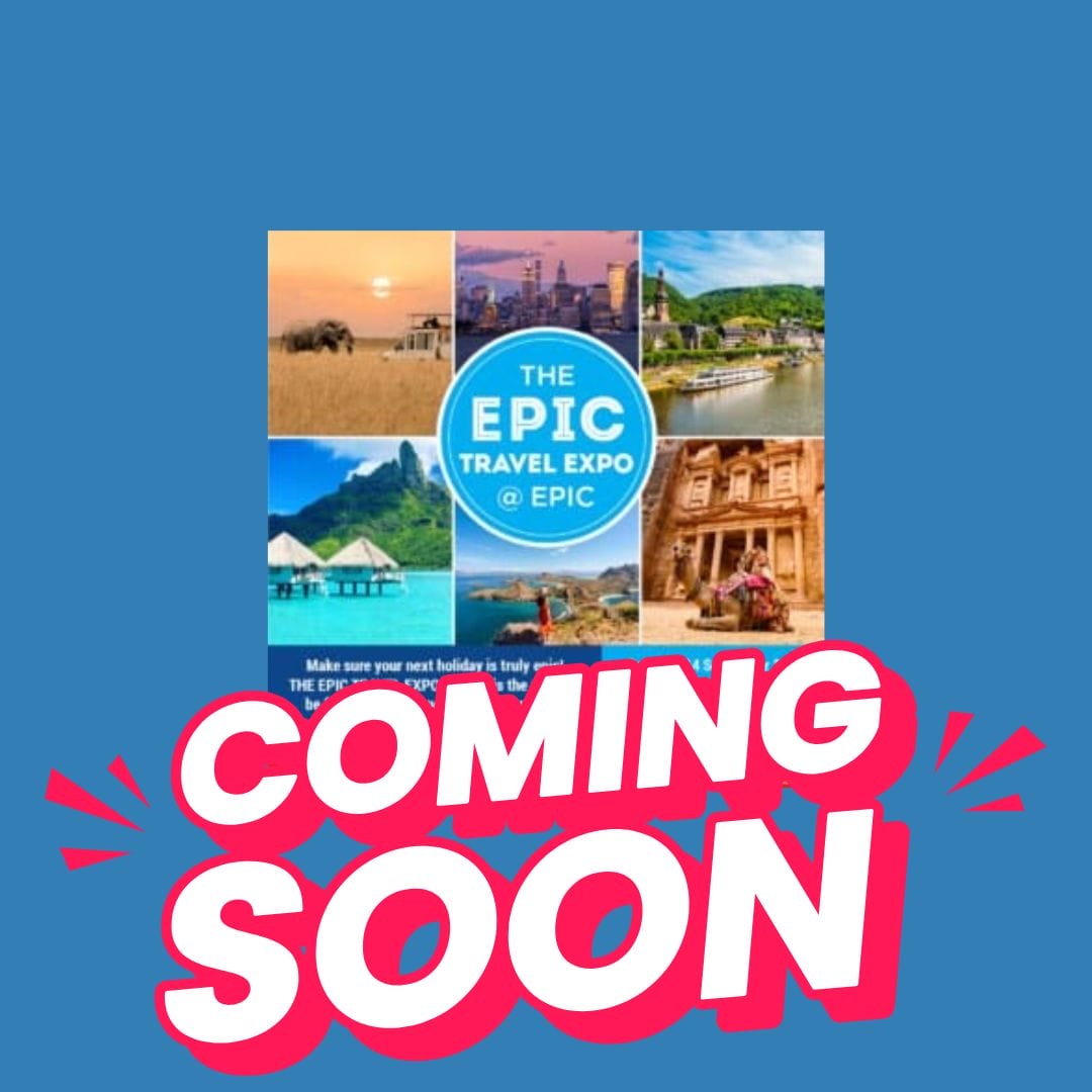Travel expo - temporary banner